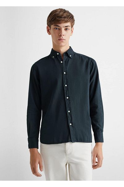 Mango Teen Πουκάμισο από 100% βαμβάκι
