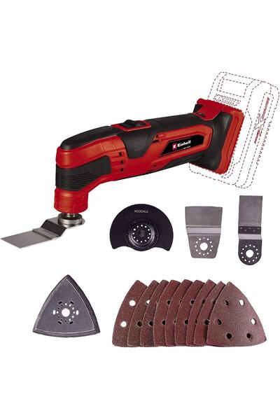 Einhell TC-MG 18 Li - Solo, Akülü Raspalama Makinesi (Akü ve şarj cihazı dahil değildir)