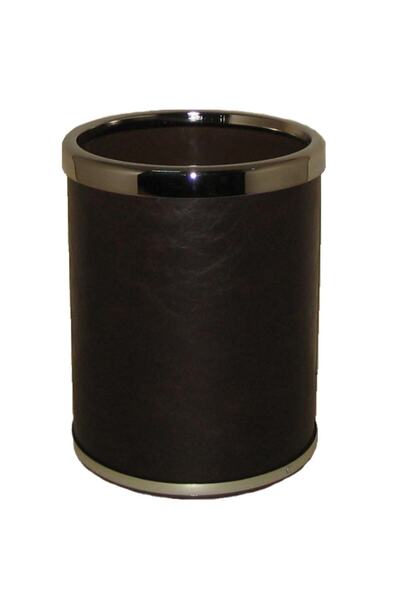 REYKA HİJYEN Otel Tipi Deri Kaplama Çöp Kovası