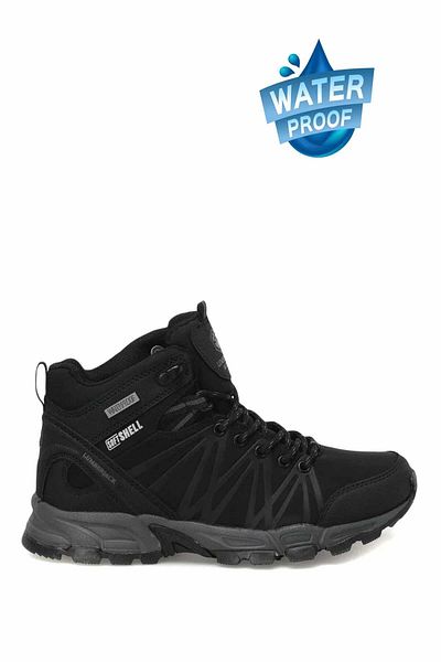 lumberjack Ανδρικά αδιάβροχα μποτάκια B-3 Shell - Μαύρο 100420707 -2S
