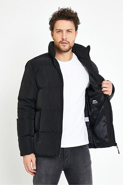 Slazenger Мъжко палто Zombie St21je018-500черно