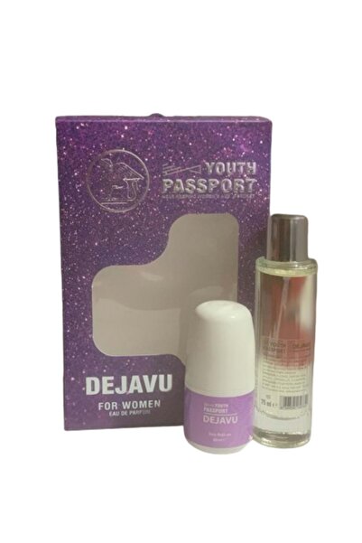 Youth Passport Dejavu 75ml Edp Roll-on 60 ml Kadın Parfüm Set