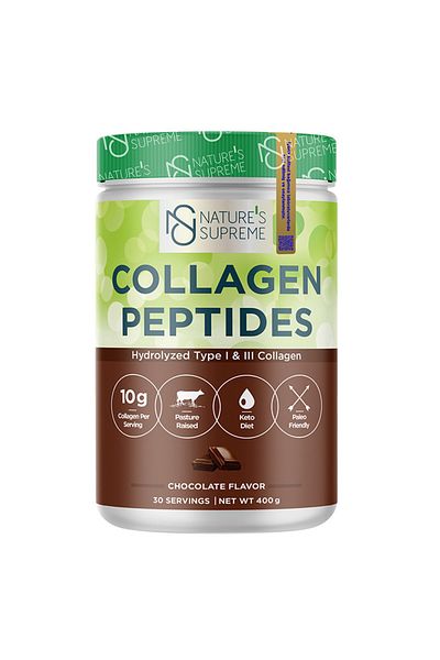 Nature's Supreme 400 Gr Collagen Peptides Powder