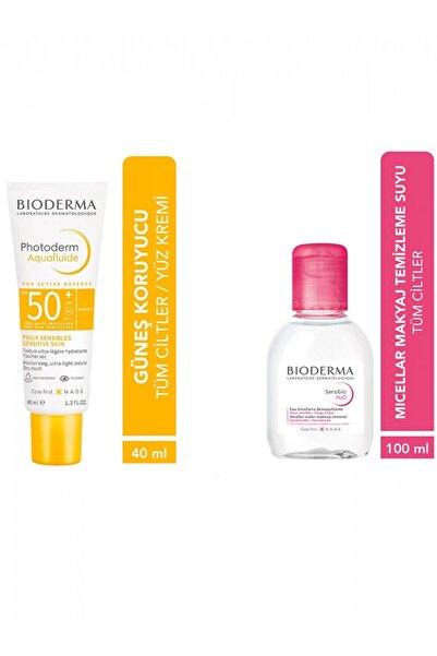 Bioderma Photoderm Aquafluid SPF50+ Tüm Ciltler Renksiz Güneş Kremi 40 ml ( S...