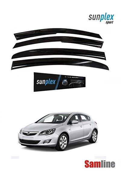 SUNPLEX Opel Astra J Hatchback 2010 Modeller için Cam Rüzgarlığı Takımı 4'lü Set