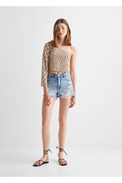 Mango Teen Beige Blouse for Kids