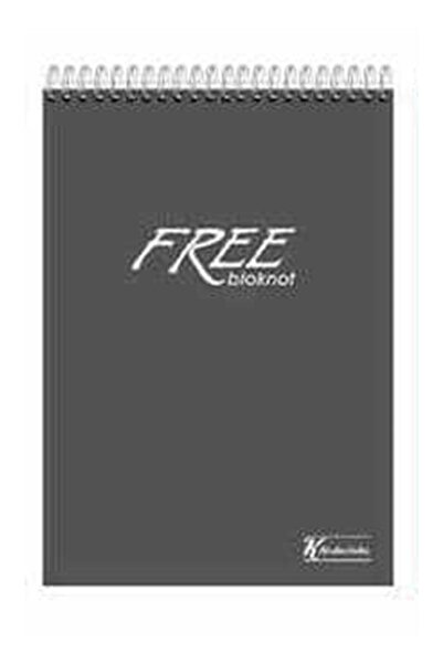 KESKİN COLOR A5 (14X20 CM) 80 de coli Copertă din plastic fără linii Caiet cu...