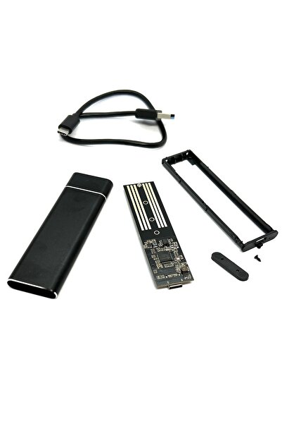 boblov Usb Nvme Kutu NVME M.2 to Type-C USB3.1 10Gbps Aluminyum External 2280 2260 2242 2230 PCI-E M2 NVME