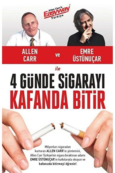 Butik Yayınları 4 Günde Sigarayı Kafanda Bitir Allen Carr