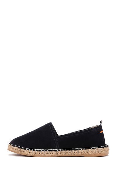 Derimod Men's Navy Blue Suede Espadrille