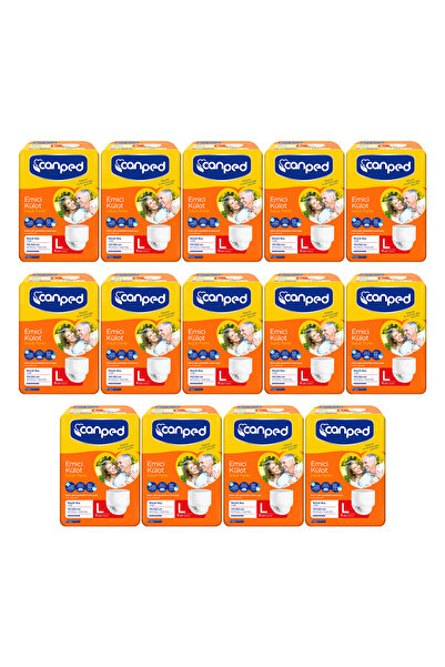 Canped Emici Külot Büyük Boy (L) 110-150 cm 14 Paket 112 Adet