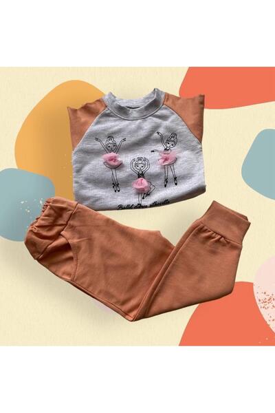 bediş baby clothes ballerina baby girl and child 2 thread double set 2/3/4/5 ...
