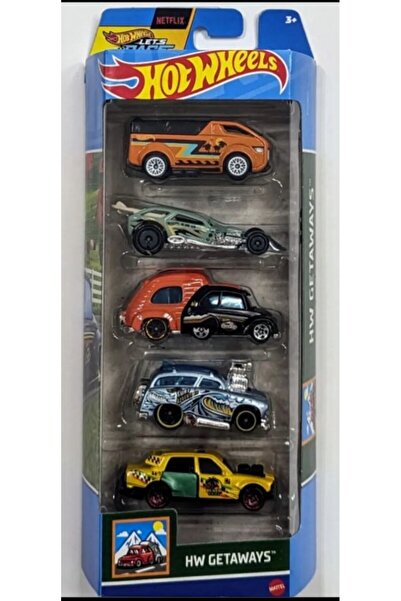 HOT WHEELS HTV46 Hw Getaways 5'Li Set
