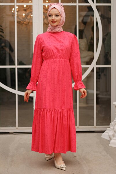 Gizce Loew Fuchsia Dress