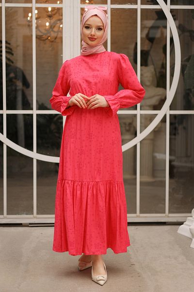 Gizce Loew Fuchsia Dress