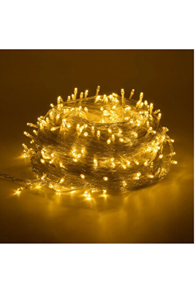 teknonisa 100 ampüllü Günışığı fişli 10 Metre Led Yılbaşı parti doğumgünü Ağa...