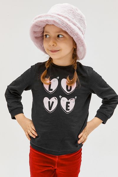 Benittokids Girl's Plush Bucket Hat 7001