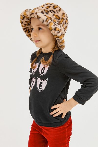 Benittokids Girl's Plush Bucket Hat 7001