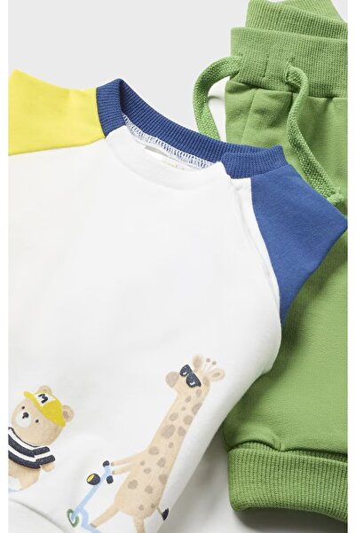 MAYORAL Newborn Better Cotton 4-Piece Tracksuit