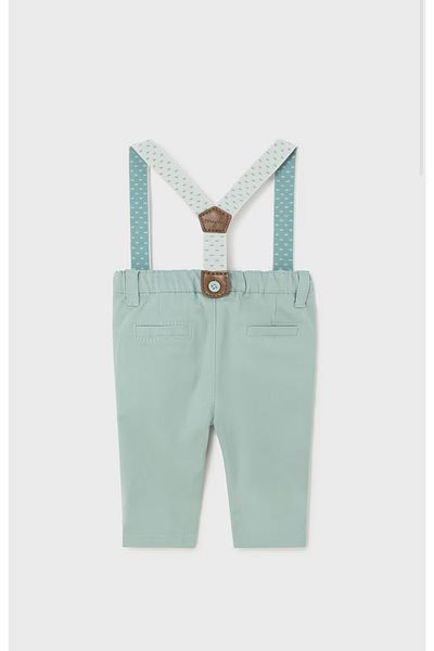 MAYORAL Newborn Strappy Better Cotton Trousers