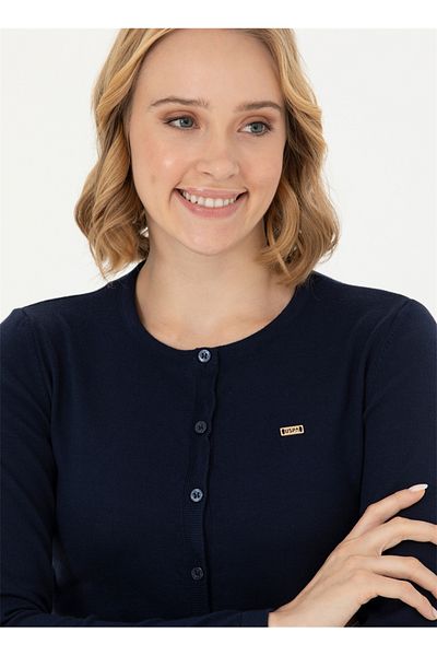 U.S. Polo Assn. U.S. Polo AssnNavy Blue Women's Cardigan GLT01-BSK23