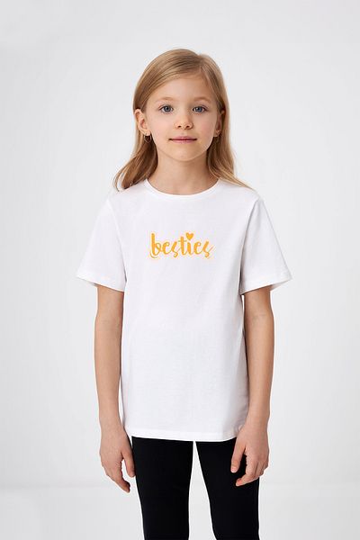 ADABEBEK Tricou pentru fetiță cu imprimeu prieteni apropiați