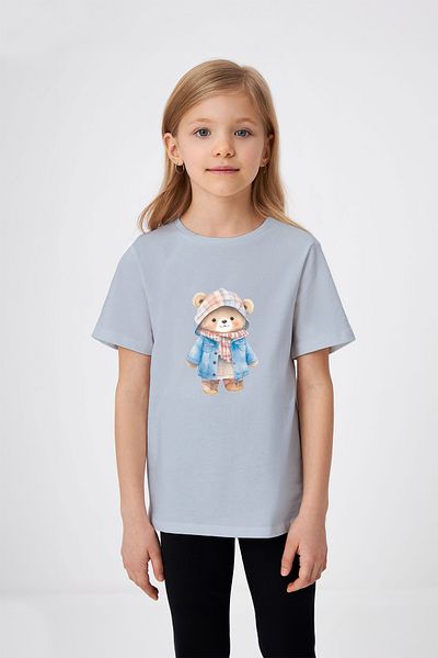 ADABEBEK Teddy Bear με μπουφάν Teddy Bear με στάμπα για κορίτσια