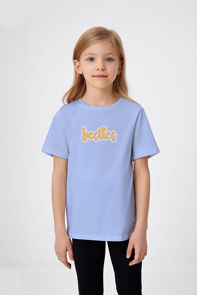 ADABEBEK Tricou pentru fetiță cu imprimeu prieteni apropiați