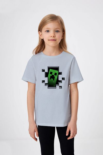 ADABEBEK Tricou pentru fetiță cu model Creeper