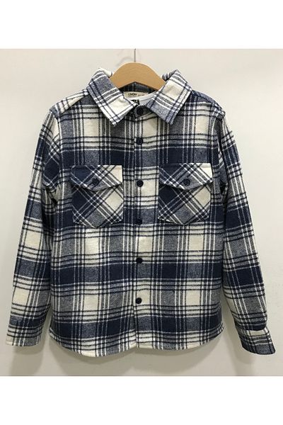 Çikoby Boy's Indigo Jumper Shirt
