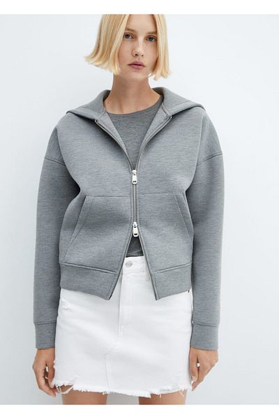MANGO Woman FUSTA MINI DENIM