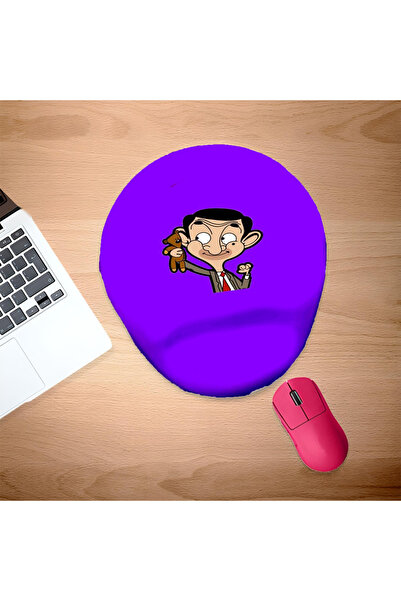 UcuruStore Oyuncak Ayılı Adam Bilek Destekli Mouse Pad