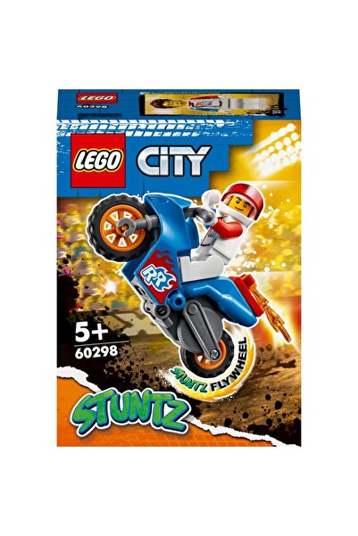 LEGO 60298 Roket Gösteri Motosikleti