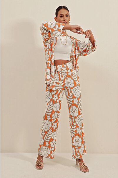 Bigdart 6582 Kötött dupla készlet - narancs