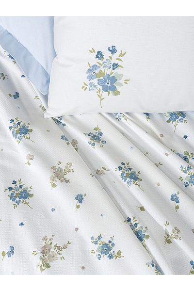 Cotton Box Sweet Double Pique Set Bellus Blue