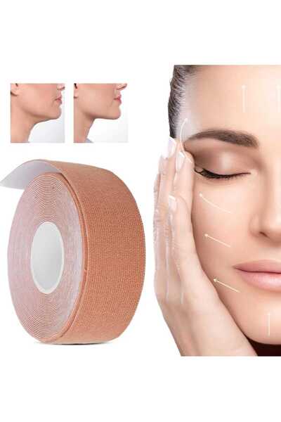 Dalian Home Yüz Kaldırma Ve Kırışıklıklar Için Kinezyo Ten Rengi Bant 3cm (1 ADET)