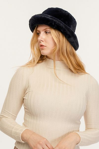 Benittokids Benitto Women's Plush Bucket Hat 7002