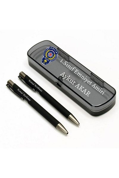Hediye Vakti Ballpoint and Lead Pen Special for Police