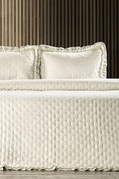 ZEBRA CASA Lima Cream Double Bed Cover Set