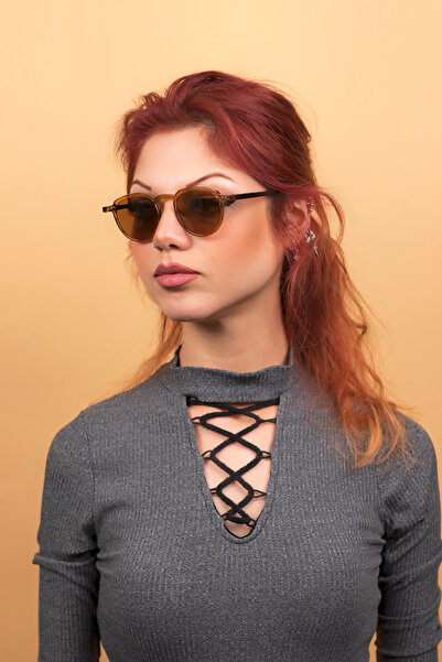 By Donetto Tuffy Cappucino Sunglasses