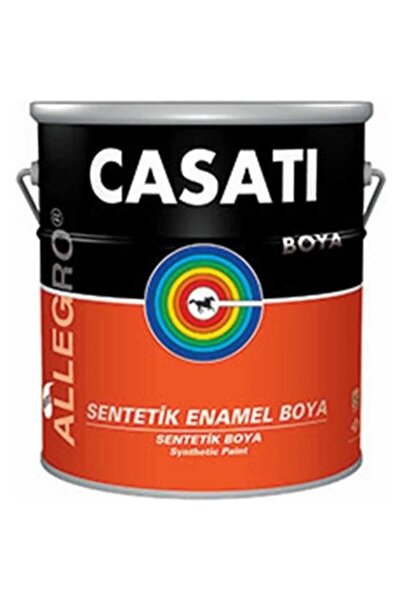 Casati ALLEGRO SENTETİK ENAMEL BOYA SİYAH 2,5 LT