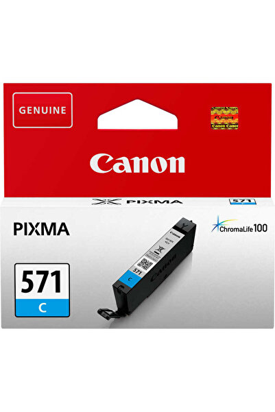 Canon Clı-571c Orjinal Mavi Kartuş