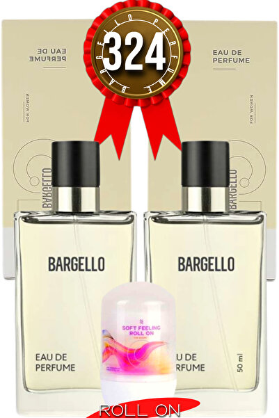 Bargello Parfüm 324x2(2adet) Kadın Oriental 50 Ml Edp + Kadın Roll On