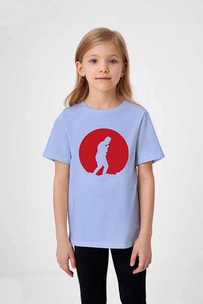 ADABEBEK Tricou pentru fetiță cu imprimeu Mustafa Kemal Atatürk