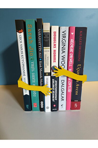 Obaco Sarılan Kollar Kitap Tutucu Sevimli Raf Organizeri Kitaplık Düzenleyici...