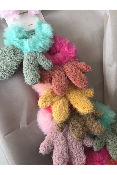 Peluş Lastik Toka Adet Fiyatıdır Istenilen Renk Için Mesaj Atın