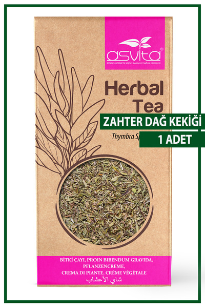 ASVİTA Asvita Zahter (DAĞ KEKİĞİ) 50 gr