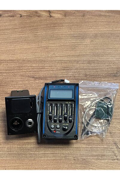 Prener LC Lc4 ekolayzer tuner (akort aletli) led ışıklı eşik altı ile birlikte