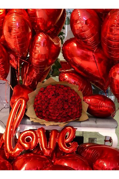 New Bliss Decor Studio Love Lettering Foil Balloon 75 cm