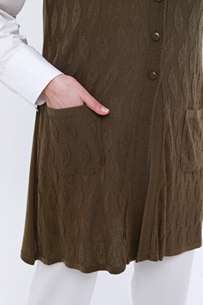 Laden Plus Size Women's Seasonal Special Knitwear Long Mother Thin Vest